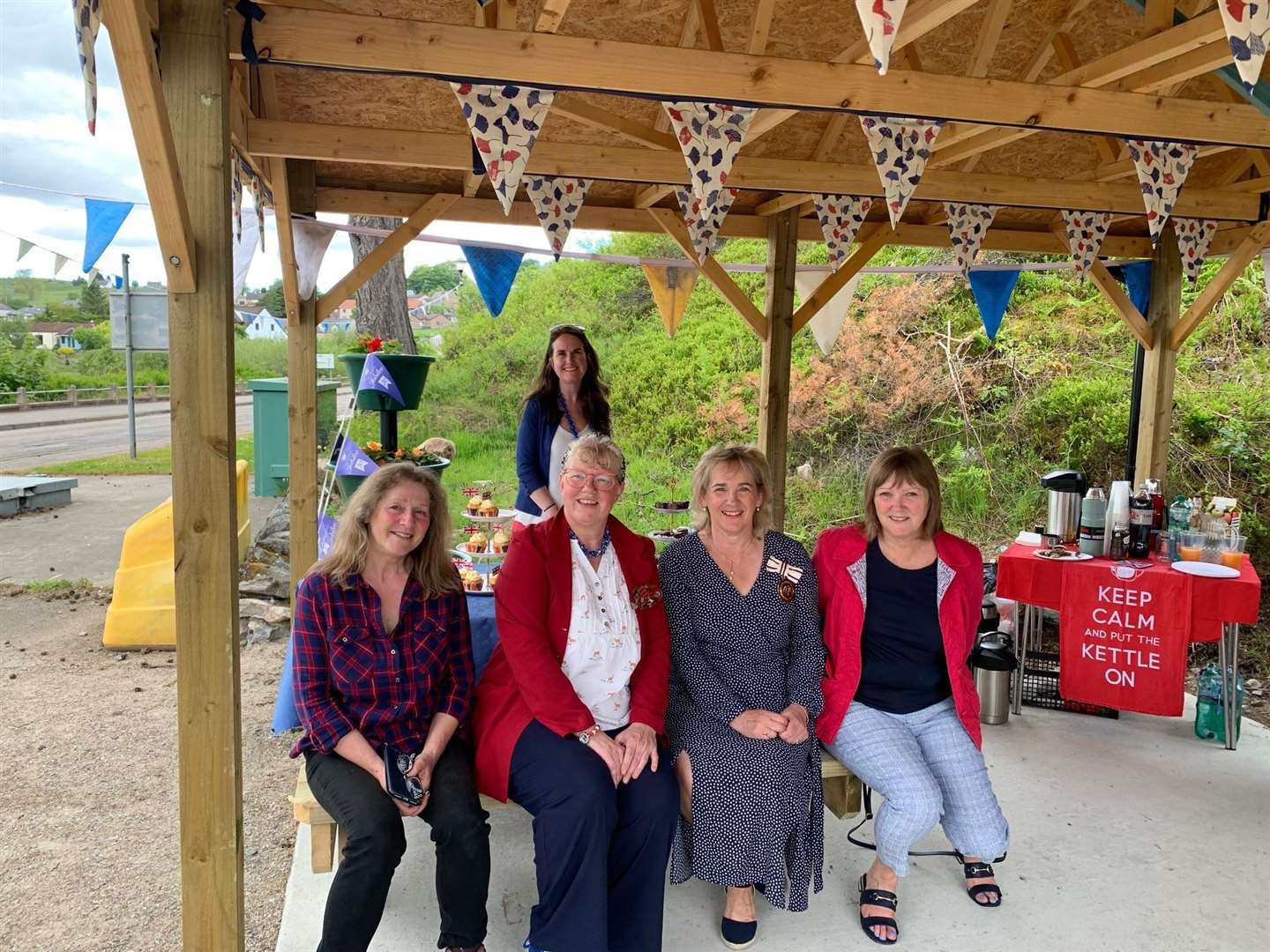 The afternoon jubilee picnic was organised by Lairg and District Community Initiatives.