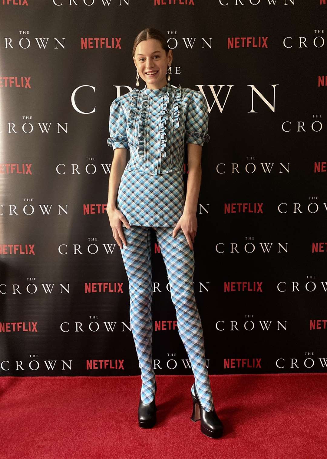 Emma Corrin played Diana, Princess of Wales in The Crown (Netflix/PA)