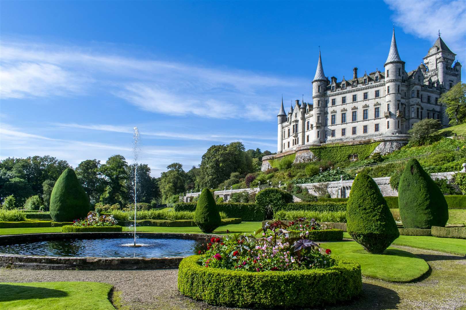Dunrobin Castle has been in the same family for seven centuries.