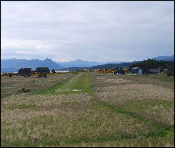 Dornoch Airfield is for lease.