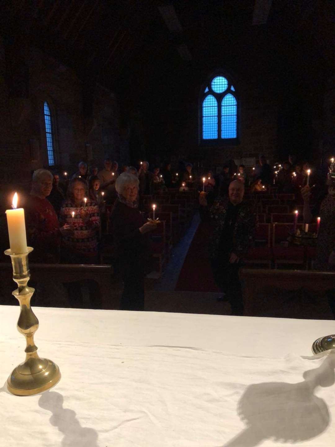 The Christingle service was held on Sunday, December 17.