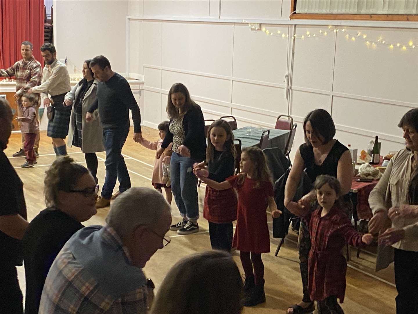 The family friendly ceilidh was a huge success.