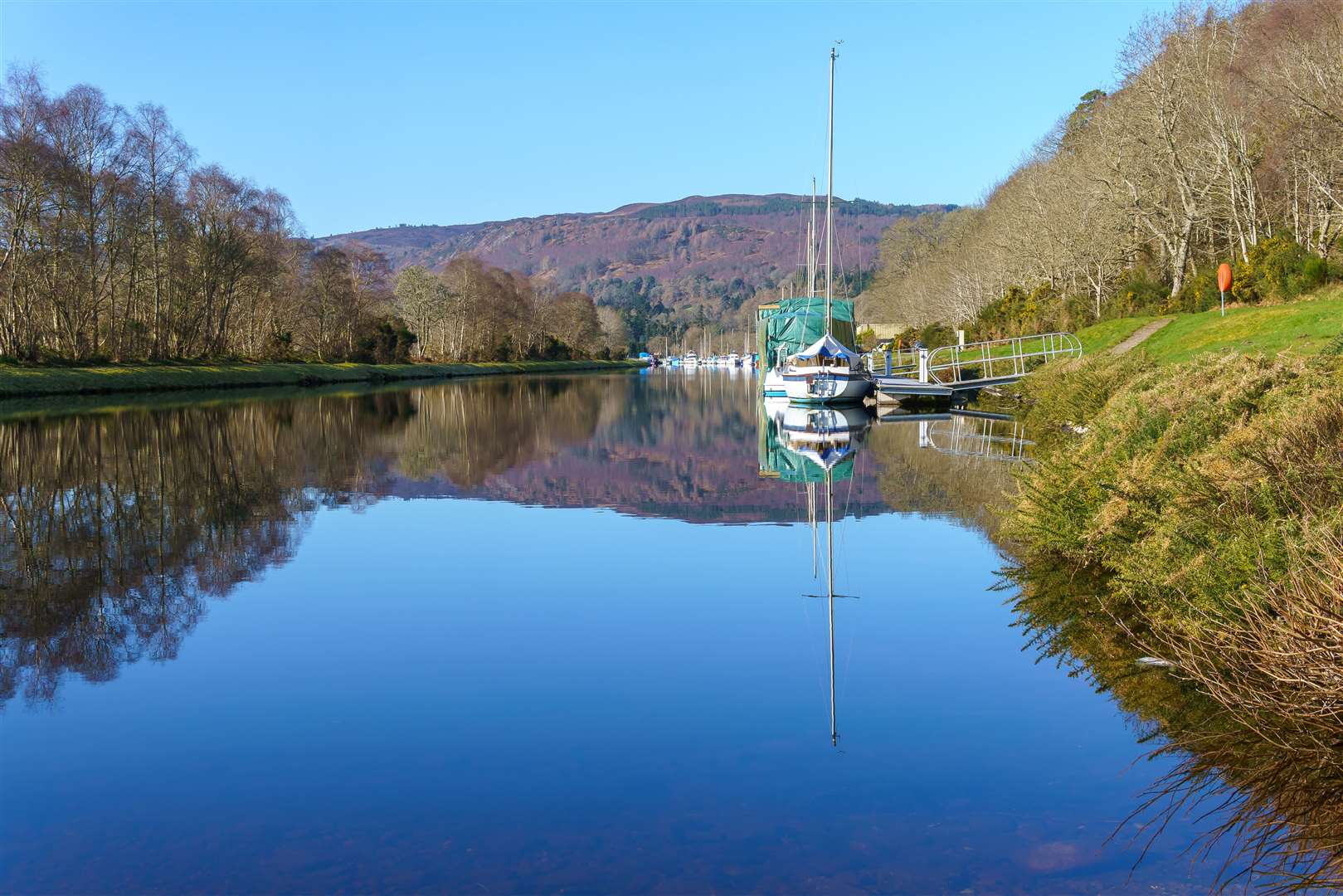 The Caledonian Canal at Dochgarroch near Inverness. Picture: Adobe