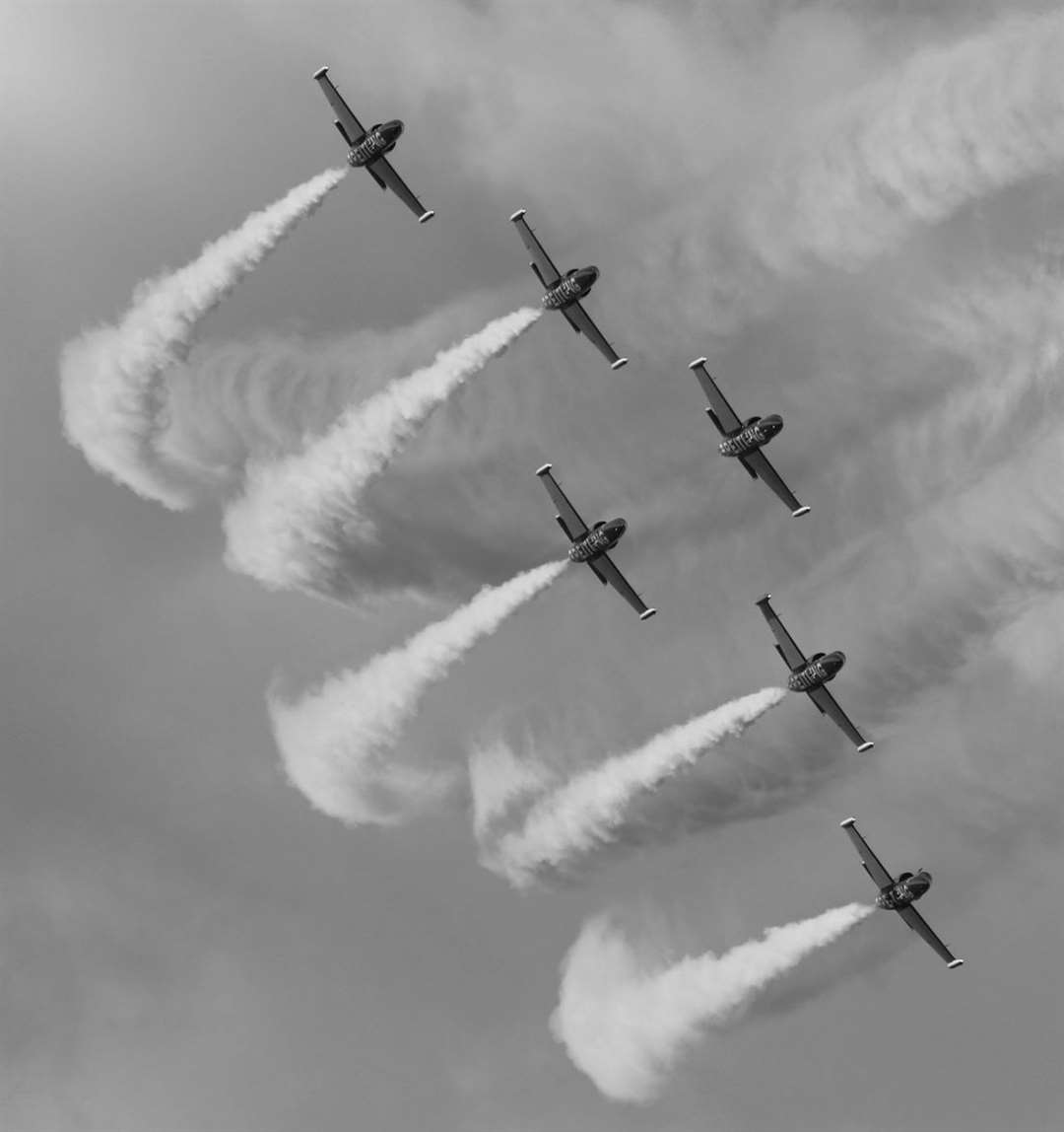 Formation Flying by Gordon Sparling.