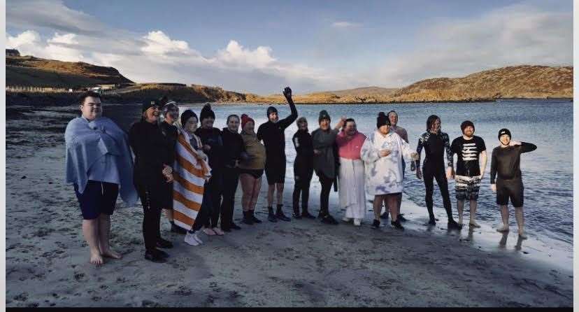 It is hoped that the 2024 Loony Dook at Scourie Bay marks the start of a new tradition for the community.