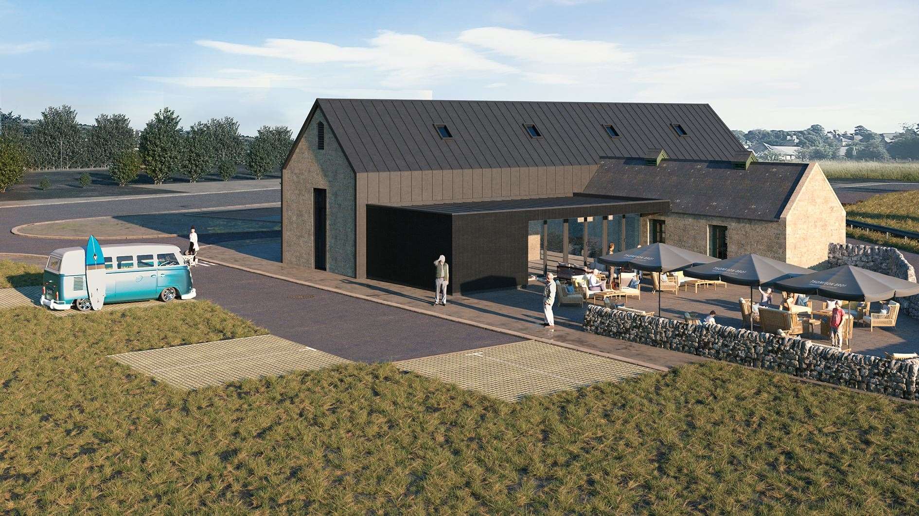 It is intended to turn Dornoch's historic old gasworks into a visitor centre with tasting bar and shop.