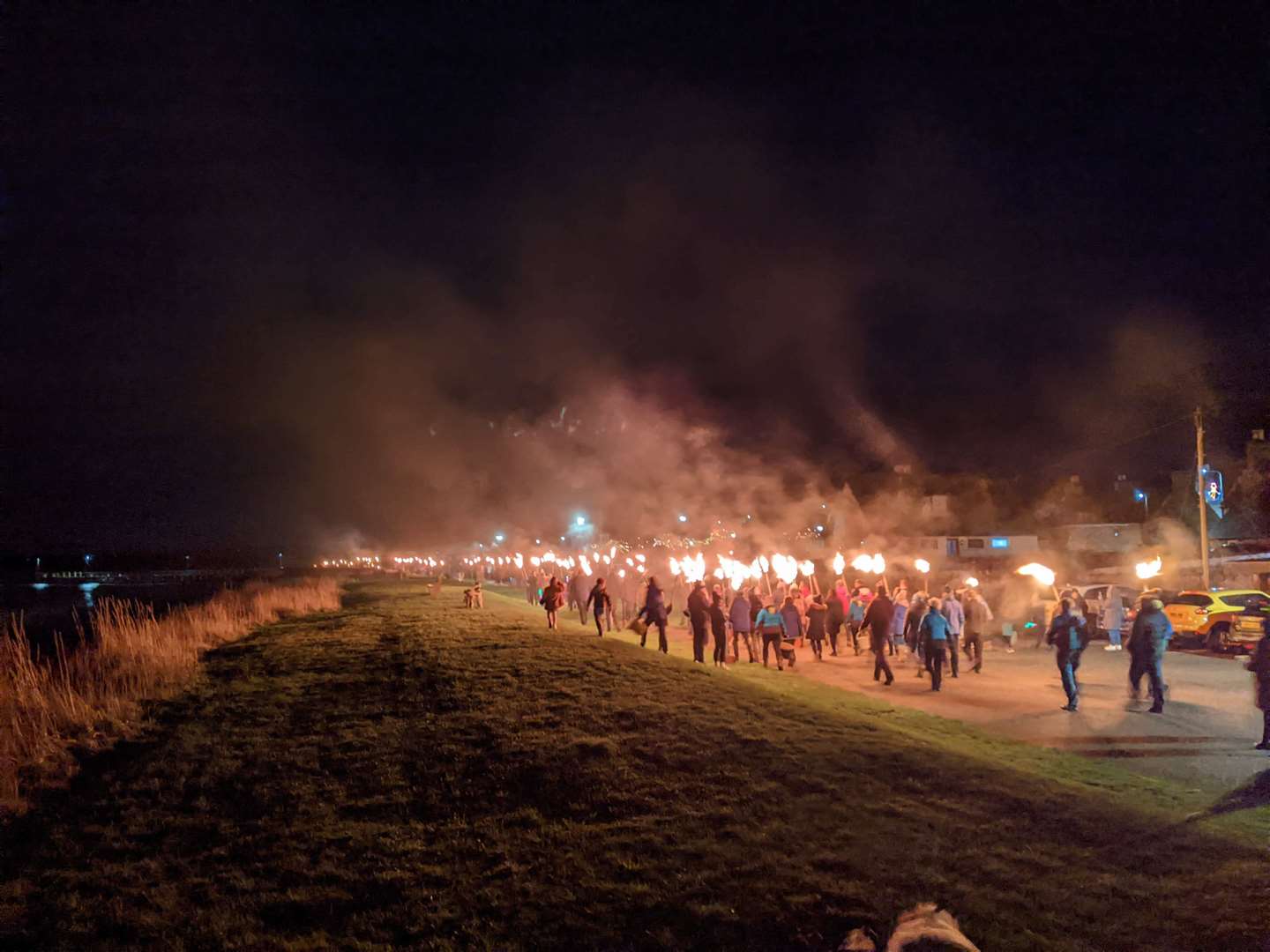 The parade will follow a route along the seafront and finish at Golspie pier where there will be a bonfire with mulled wine and mince pies.