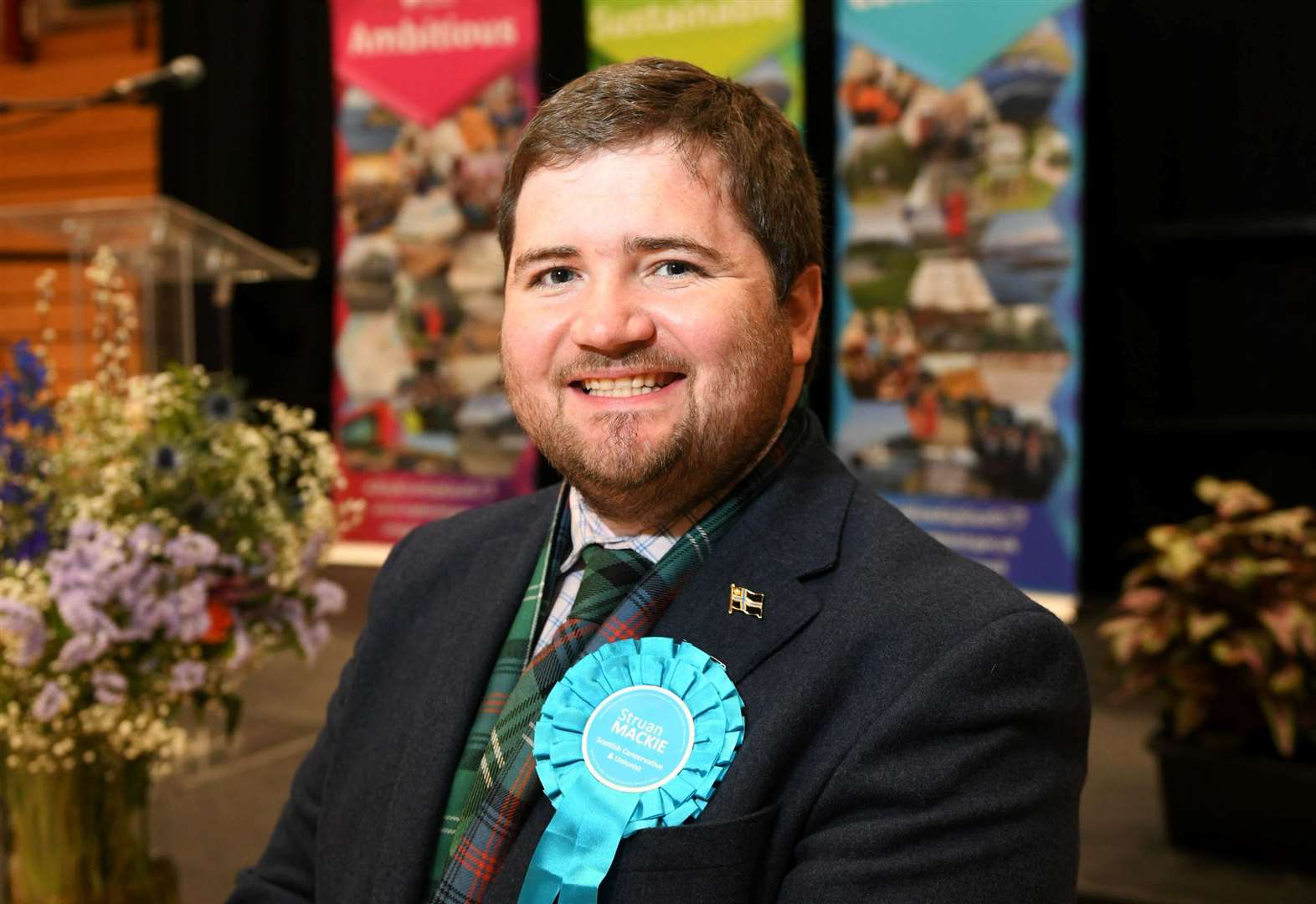 Joint leader of the Conservative group at Highland Council Struan Mackie.