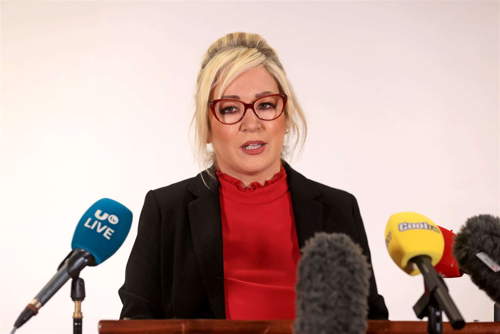Michelle O’Neill said the hurt and suffering of the Troubles could not be disowned by republicans (Liam McBurney/PA).