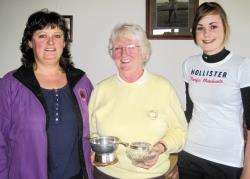 The prizewinners at the Golspie events.